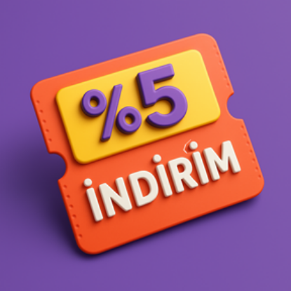 ANINDA %5 İNDİRİM resmi