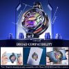 Fioplus FS-03 15 W Manyetik Telefon Soğutucu — RGB Işıklı, Manyetik & Döner Klipsli resmi