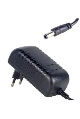 Hightek 12V 1A Adaptör — 12W DC Güç Kaynağı, 5.5×2.1 mm Uç, Merkez (+) resmi