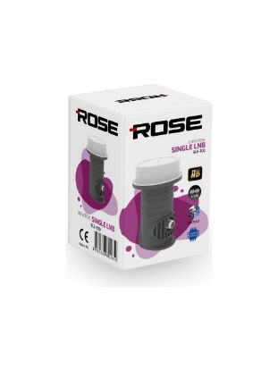 Rose RLE-100 Tekli (Single) LNB — Düşük Gürültülü Uydu Alıcı Bağlantısı resmi