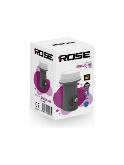 Rose RLE-100 Tekli (Single) LNB — Düşük Gürültülü Uydu Alıcı Bağlantısı resmi