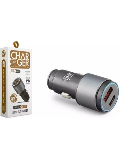 Subzero CR77 — 38W PD + USB Araç Şarj Cihazı resmi