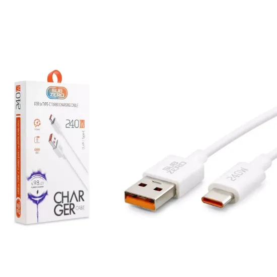 Subzero CL49 — 240W Type-C Hızlı Şarj & Data Kablosu (1 Metre) resmi