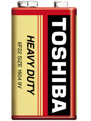 Toshiba 9V Pil — Uzun Ömürlü Alkalin Güç Kaynağı resmi