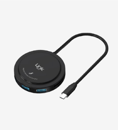 Premium 7’si 1 Arada Kablosuz Şarj Pedi, USB-C HUB ve Kart Okuyucu (LPA-A200) resmi