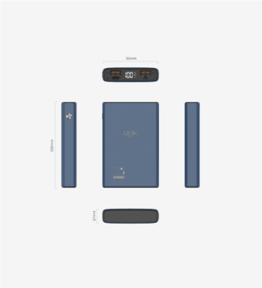 Premium 10000 mAh 22.5W FAST CHARGING PowerBank (LPP-PD11) resmi