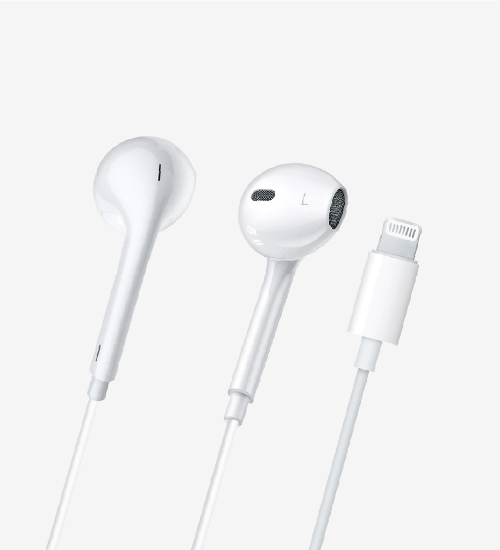 Mikrofonlu Kulak İçi Earphone Kulaklık (Lightning) (LHF-H307) resmi