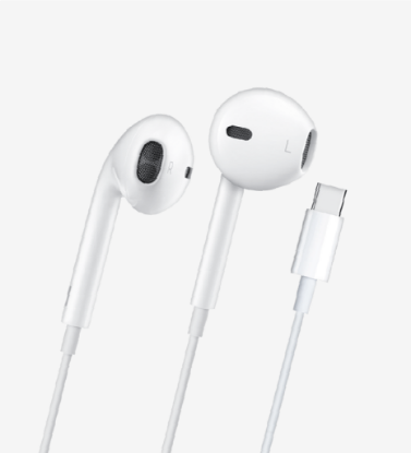 Mikrofonlu Kulak İçi Earphone Kulaklık (Type-C) (LHF-H306) resmi