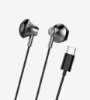 Spor Yüksek Baslı Silikonlu Kablolu Kulaklık (Type-C) (LHF-H336) resmi